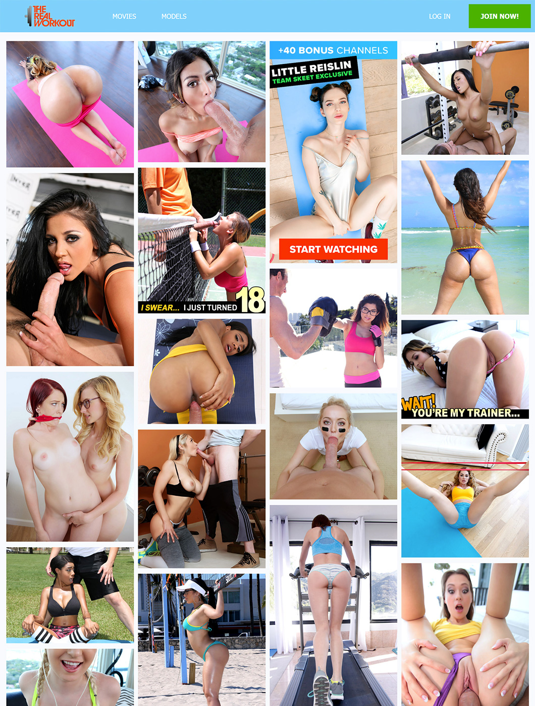 The Real Workout - The Real Workout - Fitness Porn Sites â€” Therealworkout.com